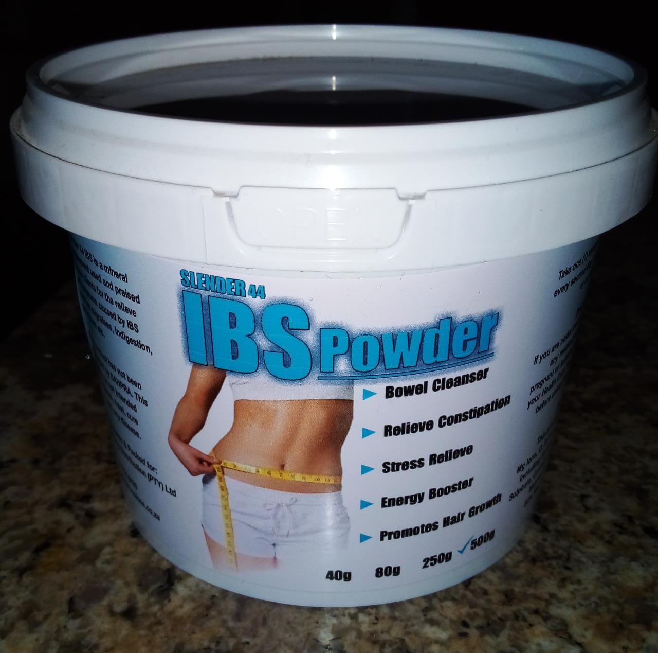 ?? IBS / Spastic Colon Relief! ?? Natural, mineral-rich IBS Powder trusted for: ? Bloating ? Constipation ? Low energy ? Sugar balance ? Hair thinning ? High BP support ? Migraine discomfort ? Overall gut balance  ?? 100% Natural & Gentle  ?? Whatsapp To Order: Annabelle – 084 043 7077